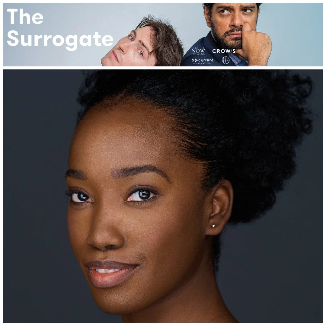 @herefornowtheatreco in Association with @crowstheatre, @houseandbody, and @bcurrentlive' opening of The Surrogate is today! Wishing our very own Antonette Rudder a very Happy Opening! Congrats, Antonette!
