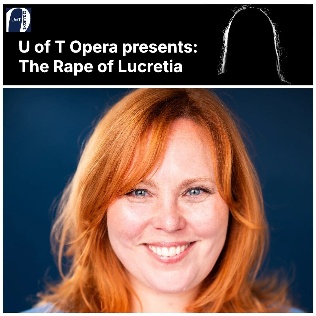 @uoftopera's The Rape of Lucretia, with lighting design by our own Siobh&aacute;n Sleath, opens today! Congratulations and Happy Opening, Siobh&aacute;n!