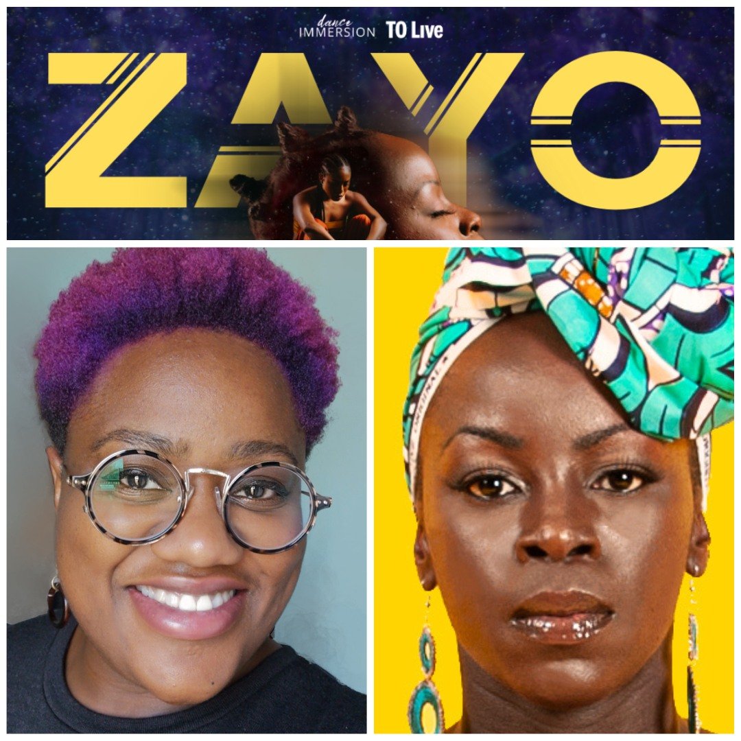 @danceimmersion and @tolivegram's world premiere of ZAYO is today! Congratulations to our very own Rachel Forbes and Esie Mensah! Happy Opening you two!