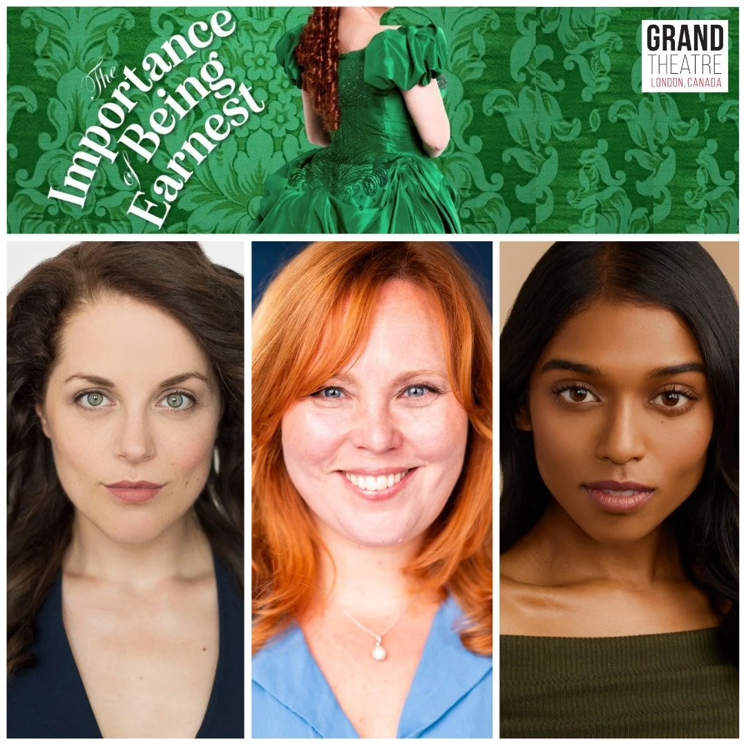 You'll go "Wilde" for @thegrandlondon's opening of The Importance of Being Earnest! Happy Opening to our very own Kaylee Harwood, Siobh&aacute;n Sleath and Mirabella Sundar Singh! Congratulations everyone!
