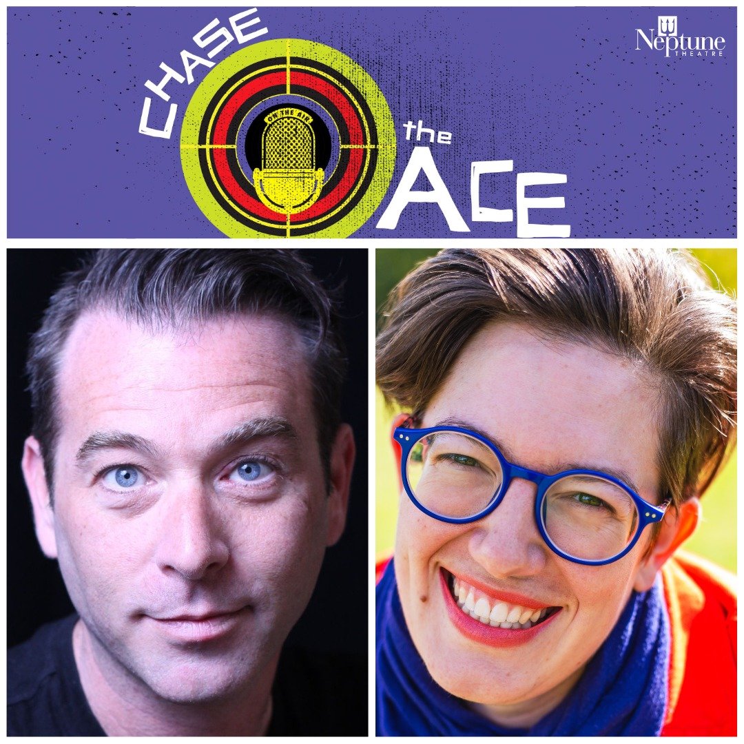 While video did not kill the radio star, this one is down on his luck after an embarrassing on-air meltdown. Chase the Ace at Neptune Theatre opens again tonight, this time at @neptunetheatre, featuring our very own Jacob James and Holly Meyer-Dymny!