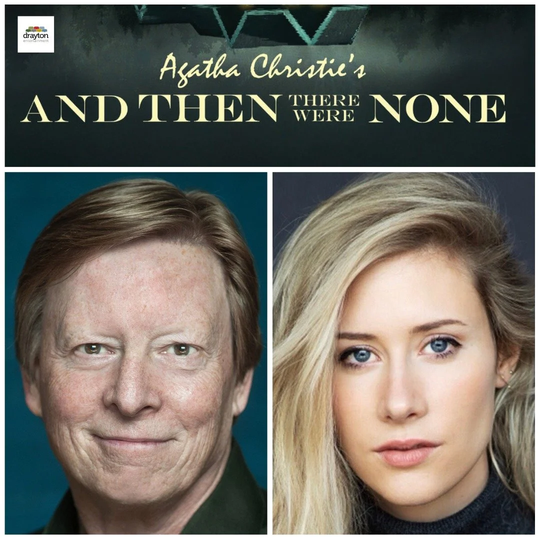 Ten strangers, one island, and no escape. Agatha Christie's iconic whodunnit crime novel, And Then There Were None, comes to life on the @draytonentertainment stage tonight! Congratulations to our very own Joe Bostick and Rebecca Gibian for all their