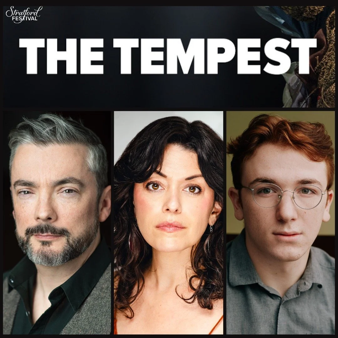 Shipwrecks, exiled dukes and magical islands? The Tempest truly has it all! This enchanting production opens tonight at the @stratfest theatre starring our very own Paul Dunn, Rose Napoli, and Landon Nesbitt. Congratulations and Happy Opening!