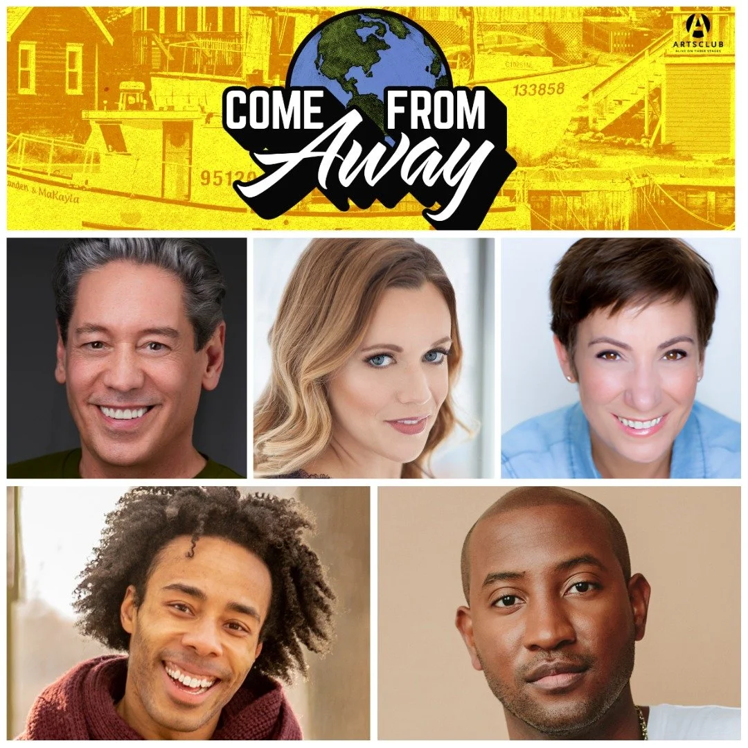 Come experience the heart warming story of Come From Away, opening tonight at the @theartsclub! Congratulations to our very own Vance Avery, Jocelyn Gauthier, Janet Gigliotti, Hal Wesley Rogers, and Tenaj Williams. Happy Opening to you all!