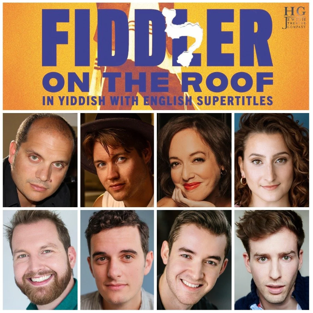 Come experience Fiddler on the Roof, in Yiddish, tonight at the @@hgjewishtheatre! Starring our very own Mark Camilleri, Eric Dahlinger, Gabi Epstein, Isidora Kecman, Jeremy Lapalme, Connor J Lucas, Sayer Roberts, and Preston Vendramin. Happy Opening