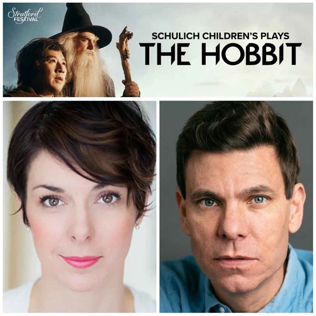 Dragons, elves, and wizards, oh my! The Hobbit opens tonight at the @stratfest Avon Theatre! Starring our very own Sara-Jeanne Hosie and Aaron Krohn. Congratulations and Happy Opening!