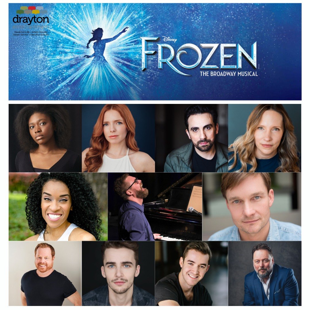 In Summer, make sure to stay cool or maybe even frozen! A very happy opening to Frozen at Drayton: Huron County Playhouse, featuring our very own Ruth Acheampong, AJ Bridel, Darren Burkett, Robin Calvert, Amanda De Freitas, Paul De Gurse, Tim Funnell