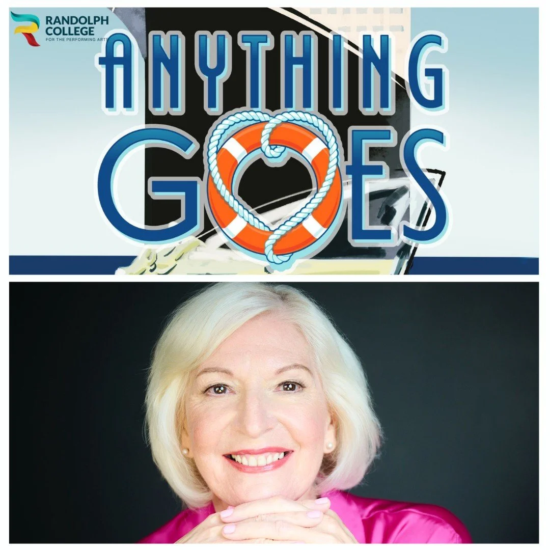 I get a kick out of a Randolph production! A very happy opening to our own Anne Allan on tonight's performance of Anything Goes at Randolph College. Congratulations, you're the top!