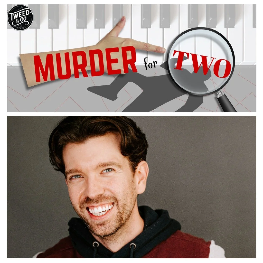 The detective is on the case! That is if the case is opening night of Murder for Two and the detective is Talent House's very own Thomas Alderson of course. Happy opening and congratulations we are wishing you and the team at Tweed and Company Theatr