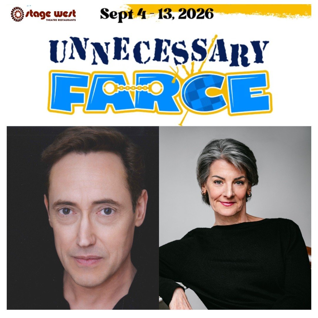 Two cops and an embezzling mayor walk into a motel room... come see Unnecessary Farce to find out the punchline along with many more laugh-out-loud moments. A very happy opening to our own Patrick Brown and Jan Alexandra Smith who color this show wit