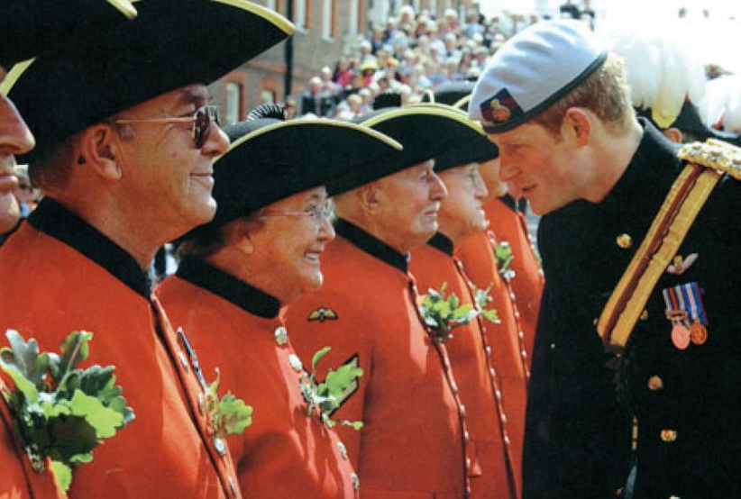 Winifred Phillips. The first female Chelsea Pensioner.