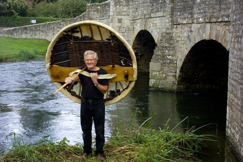 Peter Faulkner. Coracle maker.