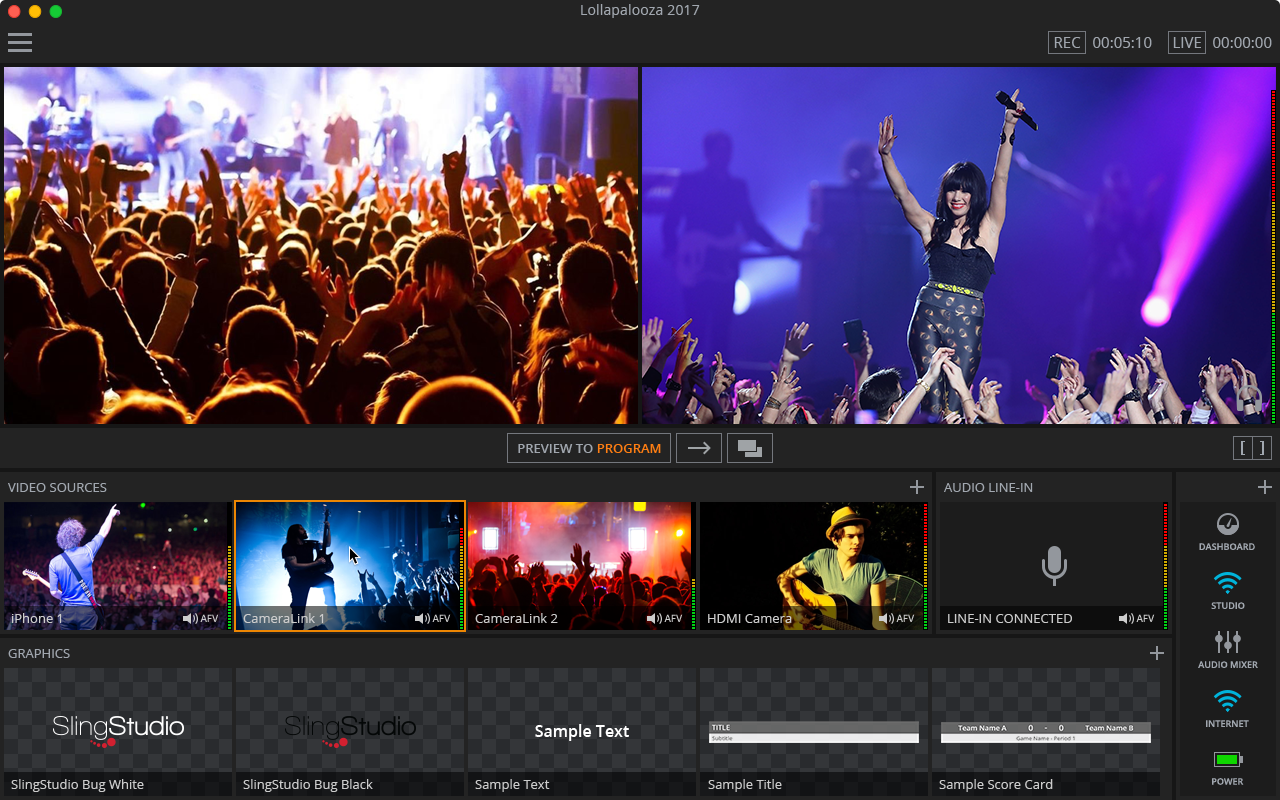 SlingStudio Mac
