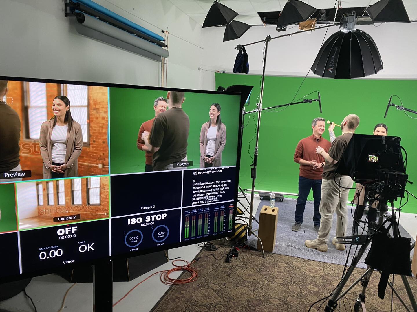 Filming some green screen production this week. So much goes into these shoots however we live to have fun!  #greenscreenvideo #videoproduction #fortcollinssmallbusiness #smallbusinessowner