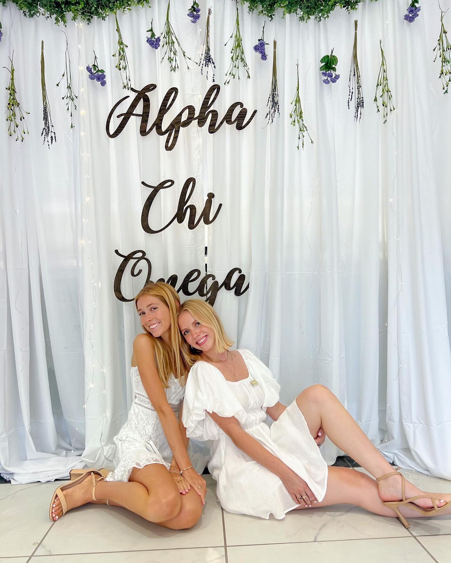 Round 2 in the books 💟 We had such an amazing time meeting everyone over the past two days and showing how special our philanthropy is to us. We can&rsquo;t wait to share more of our sisterhood tomorrow 🫶