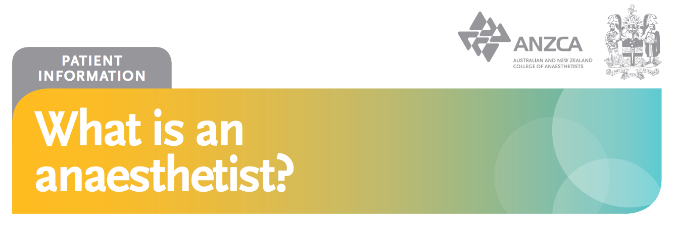 Who is an Anaesthetist