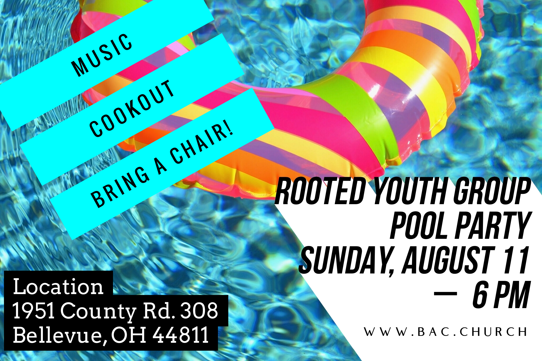 Rooted Pool Party and Cookout