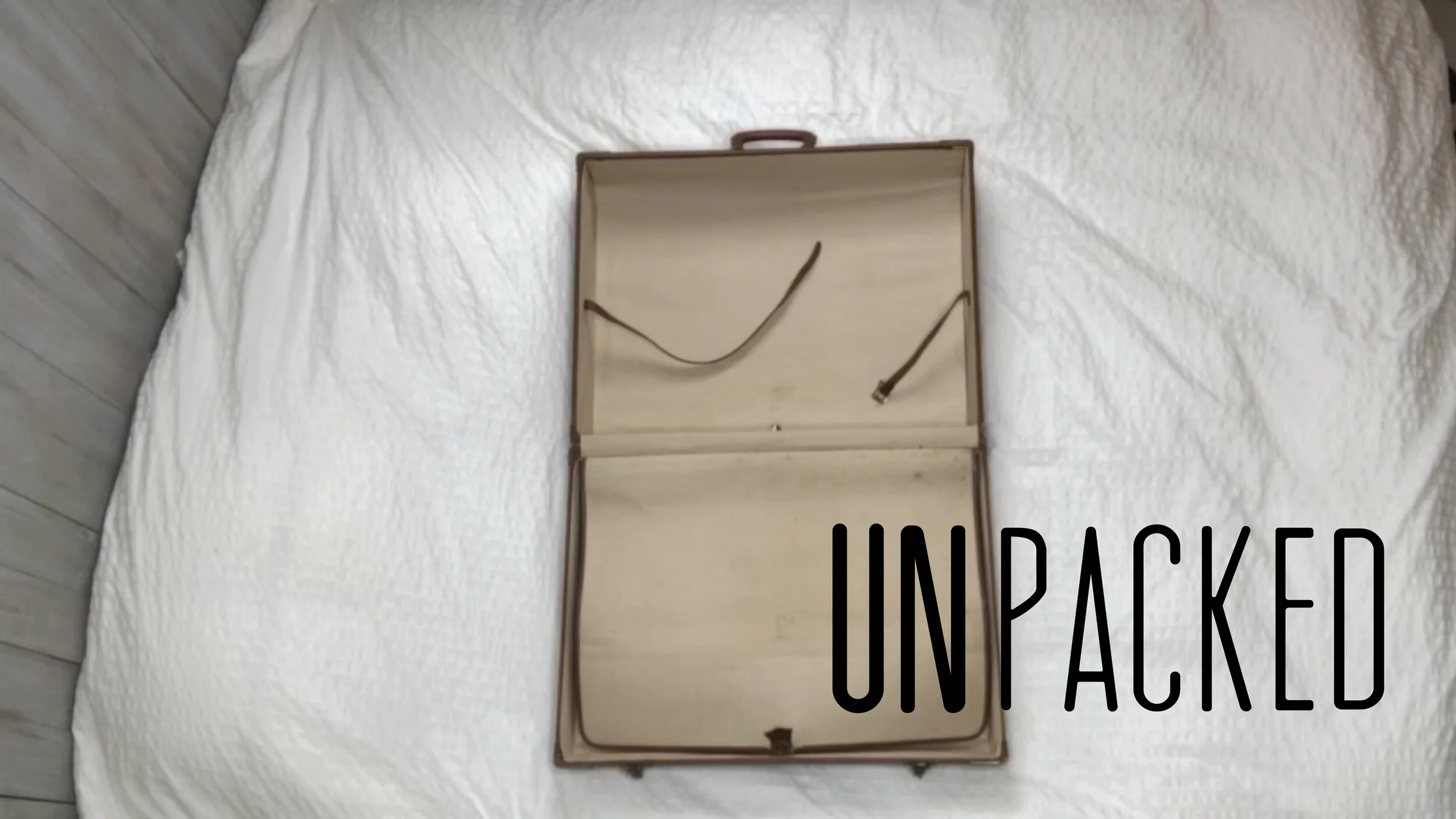 Unpacked 8- Filling Our Suitcase
