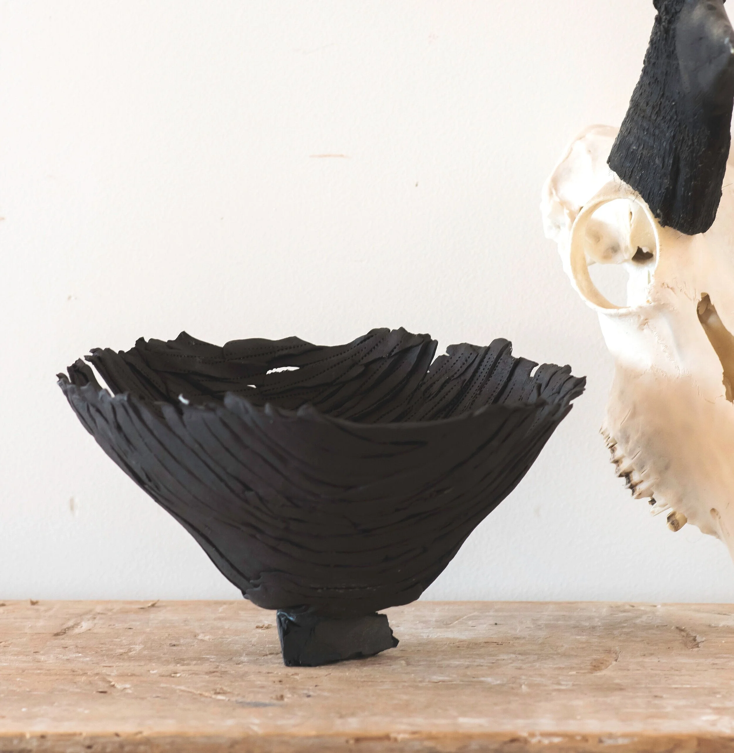Slab Stoneware Bowl