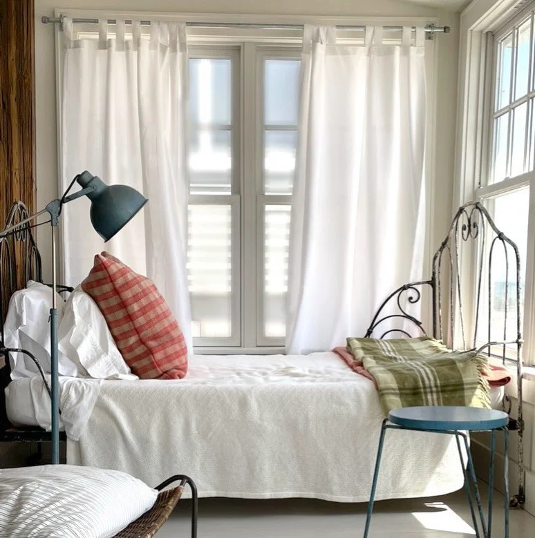 Signs of summer.

Nothing says &ldquo;beach cottage&rdquo; like a daybed. In my mind, it was the one &ldquo;have-to-have&rdquo; piece of furniture when decorating this little space. It&rsquo;s a front row seat to the ocean view and a spot intended fo
