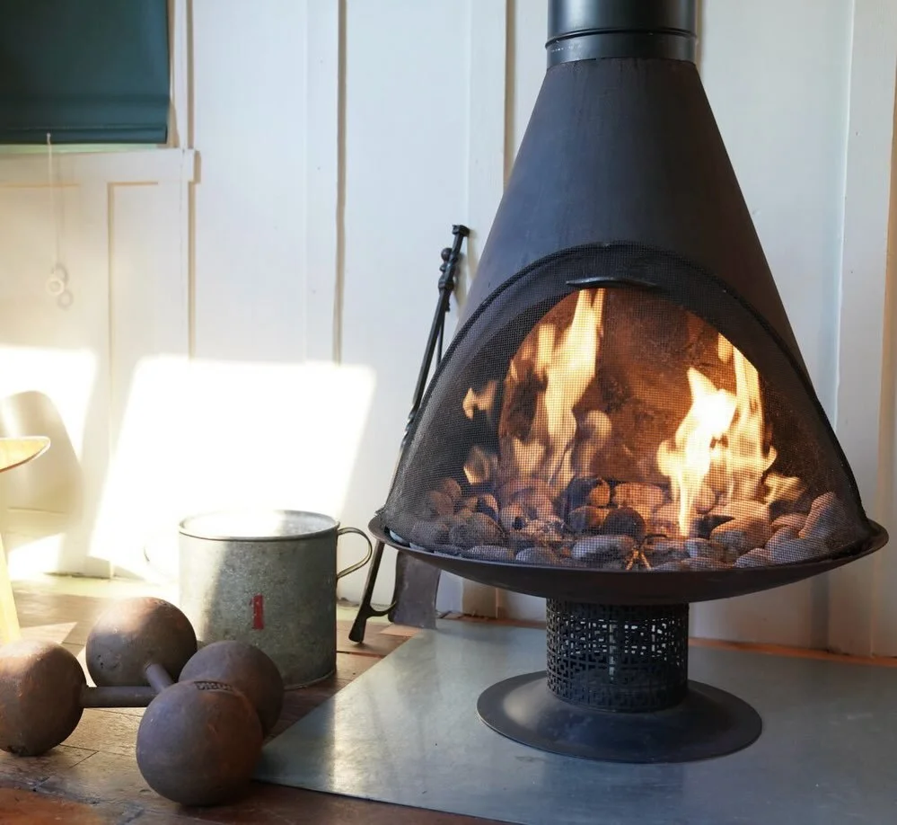 Things I never knew about gas fireplaces. You don&rsquo;t need huge brick surrounds to project your walls and floors. Thank goodness. This fireplace took up half our living space when we bought our bungalow and looked pretty horrible to boot. Truth i