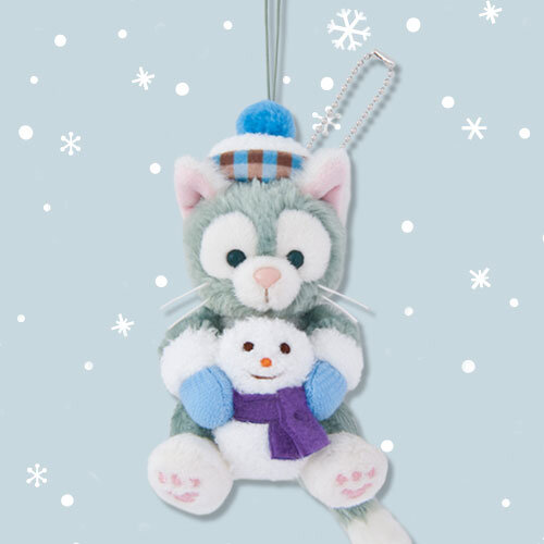 Duffy Christmas Jolly Winter Shellie May Plush Strap Snowman keyring