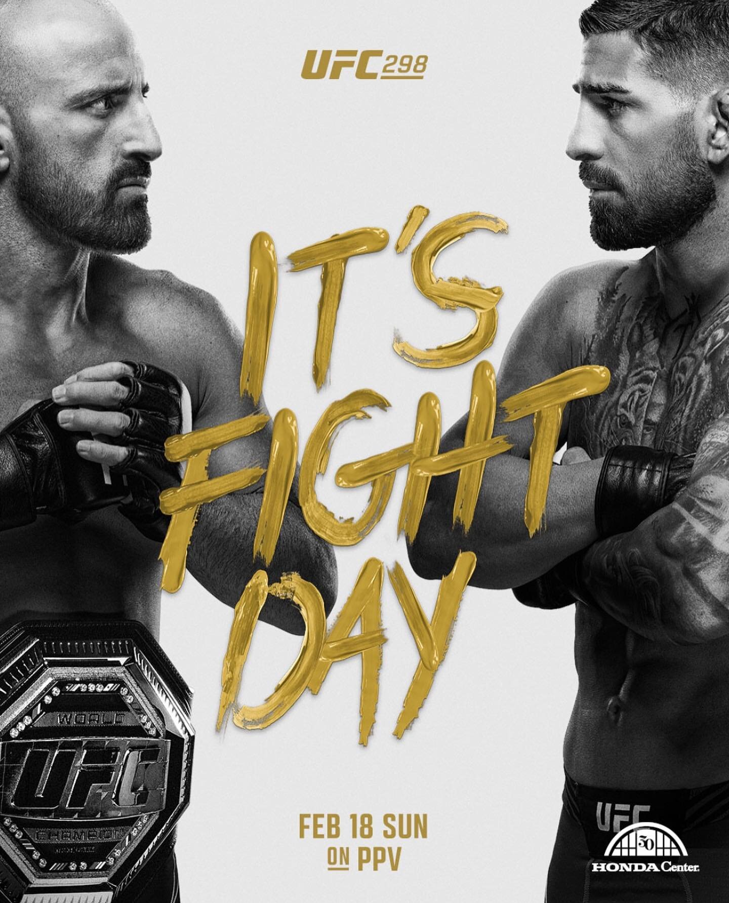 UFC live &amp; loud in the sports bar today!