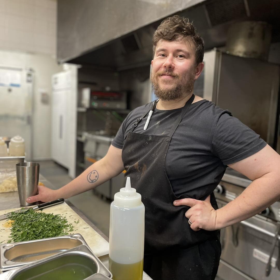 MEET COLIN! 👋🏼 
Col is our new Head Chef here at The Stag! 
You may have seen his face around in some other iconic Newcastle venues. Col is a huge NERD&hellip;sorry, passionate about all things food! (You should see the things he can do with a caul