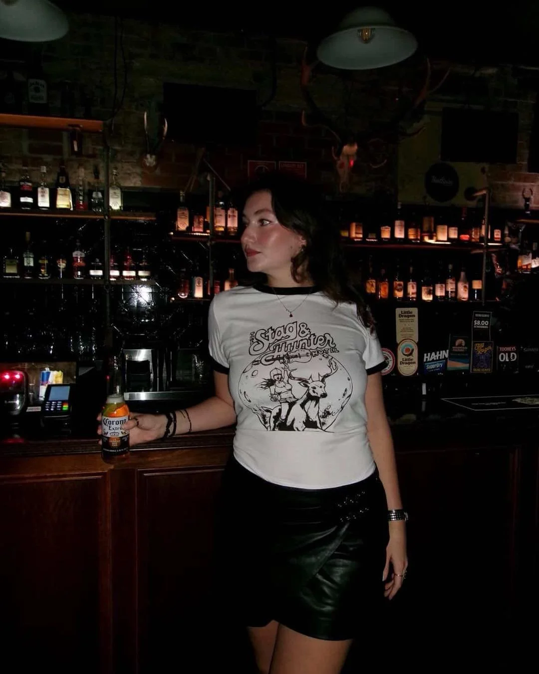 How to make hot friends at The Stag. A progression.