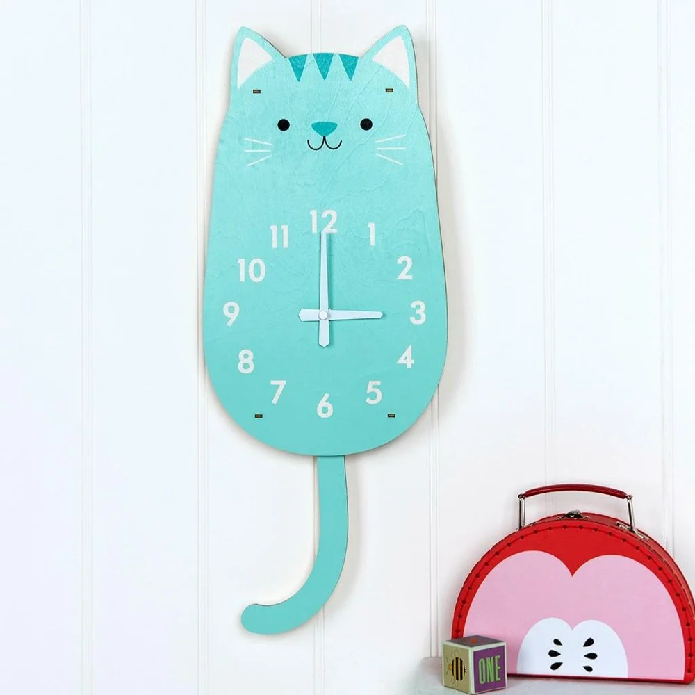 Horloge Murale Chat Image Plus