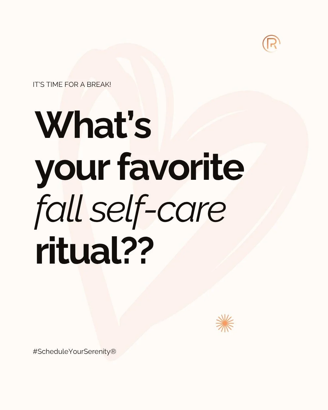 ✨ New season, new rituals. ✨
As the air cools and schedules fill up, it&rsquo;s the perfect time to pause and add something gentle back into your routine &mdash; a quiet morning stretch, journaling with coffee, or that long-overdue massage. 🌿

💬 Wh