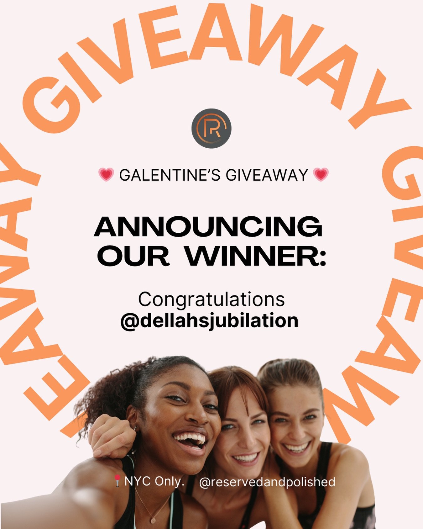 💗 GALENTINE&rsquo;S GIVEAWAY WINNER ANNOUNCEMENT 💗

The moment we&rsquo;ve been waiting for&hellip; ✨
Congratulations to @dellahsjubilation 🎉💕

You and your chosen ladies (up to 4 total) have officially won a 2-hour Reserved + Polished mobile spa