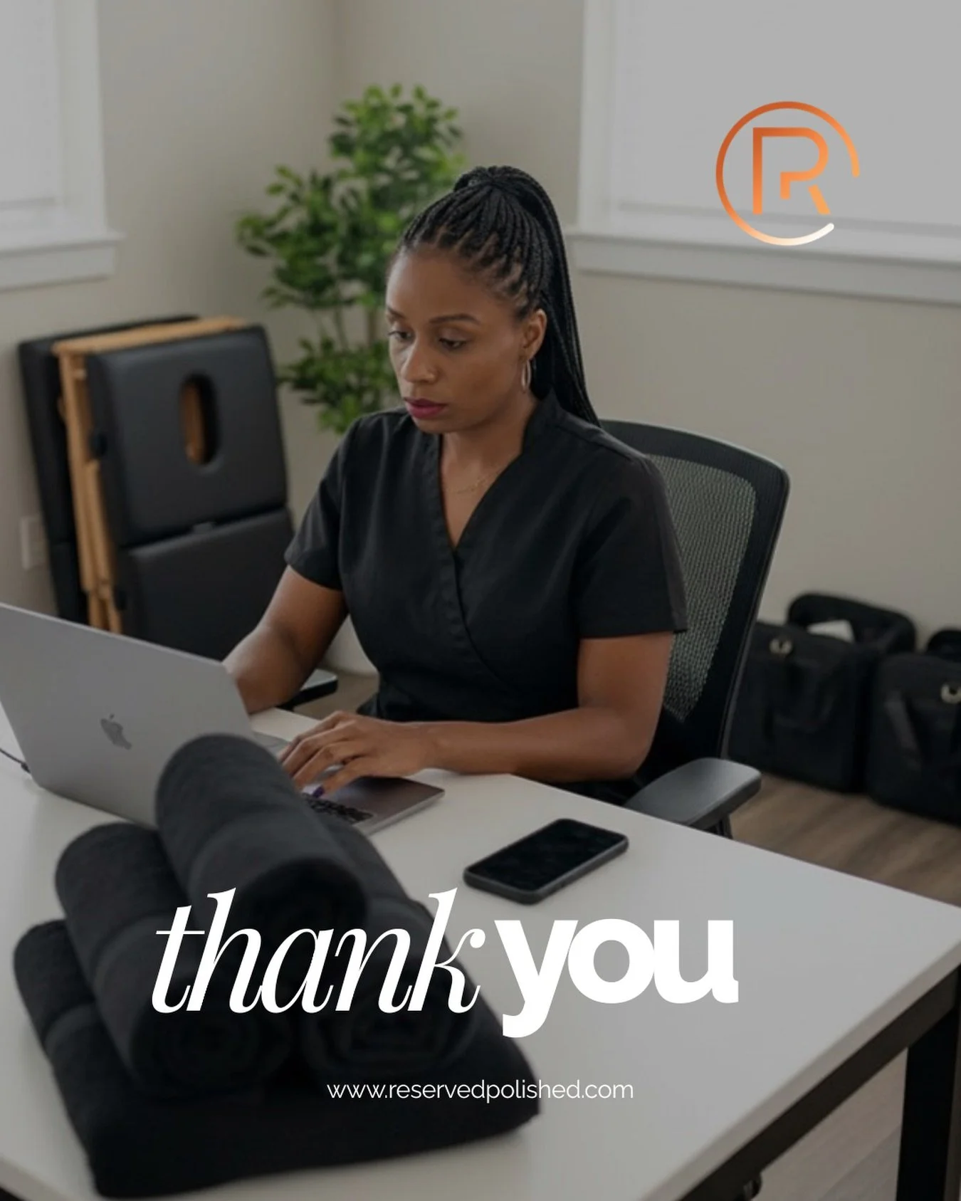 To everyone who has ever opened your door to us, trusted us with your event, or referred our name, thank you.

Reserved + Polished was built on one belief: self-care should feel luxurious, convenient, and accessible, even for the busiest lives.

What