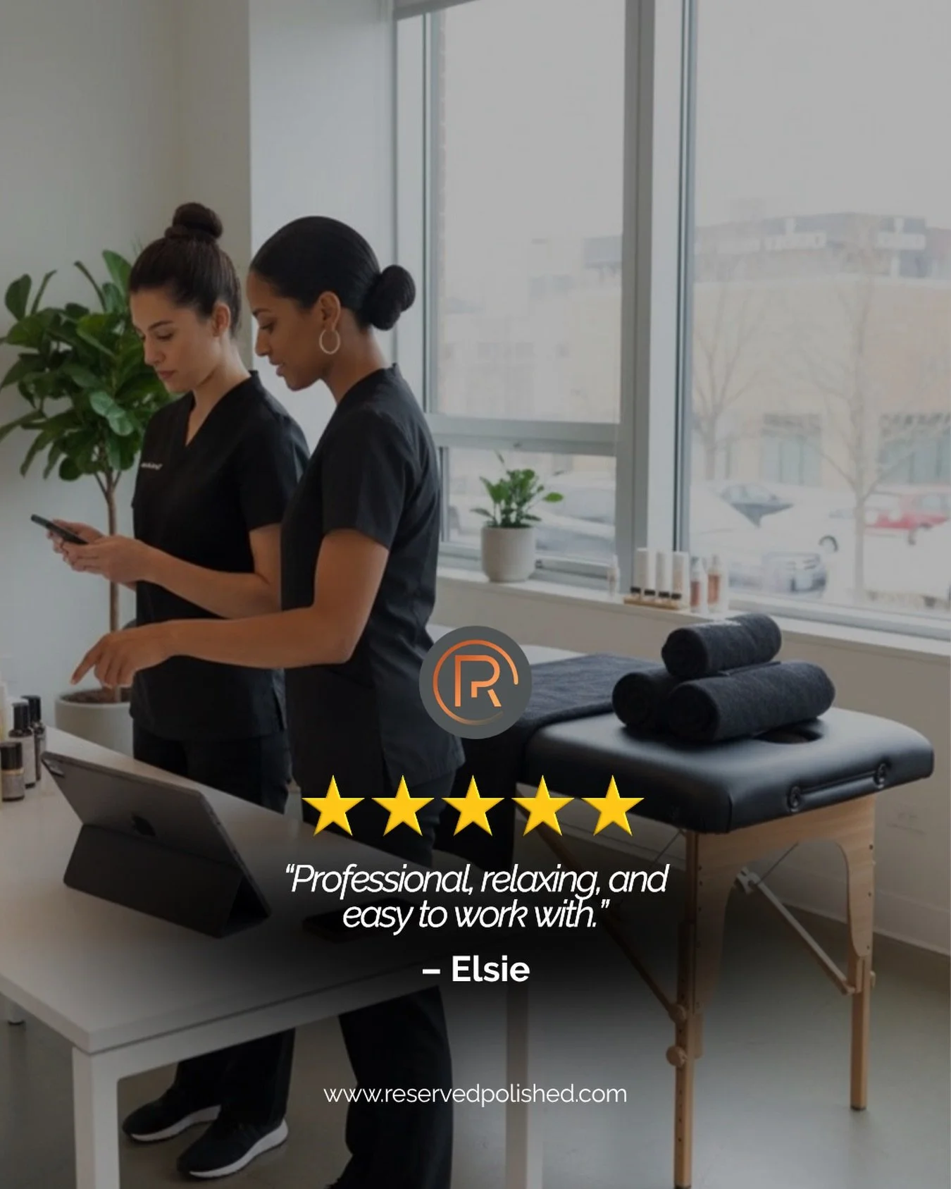 🫶🏼Guests kept saying how much they needed that break.🧡 

That&rsquo;s exactly why we do what we do.

Reserved + Polished brings elevated wellness experiences to private events, offices, residences, and celebrations across New York City and New Jer