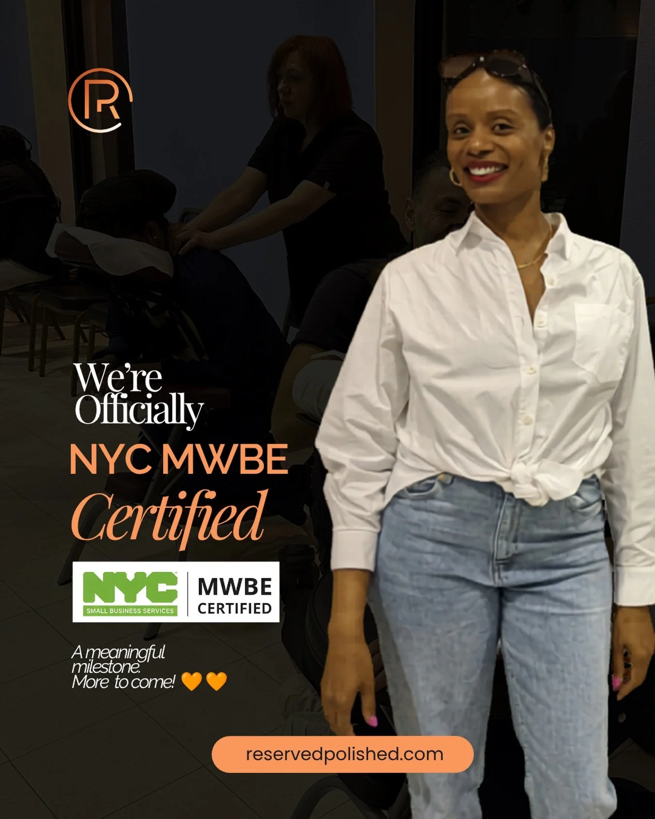 So proud to share&hellip; Rachel, R+P founder is now NYC MWBE Certified!

This is not just a title. It&rsquo;s a milestone that reflects years of hard work, late nights, faith, and showing up even when it wasn&rsquo;t easy.

Becoming MWBE certified m