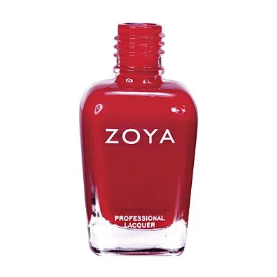 Zoya Sooki – Bright cherry red cream