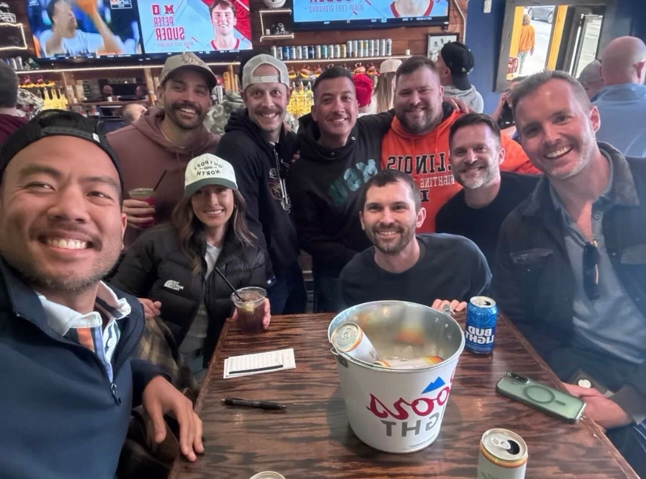 Smiling cause it&rsquo;s GAME DAY. 🏀 Round up the crew and get here early for the big game, MSU vs Louisville at 1:45PM. Pre game starts at 11! 🍻

🍺 Specials (all tournament long):
$6 Miller Lite
$6 Modelo
$35 Beer Towers
$6 SPARTY Bombs
$5 Madnes