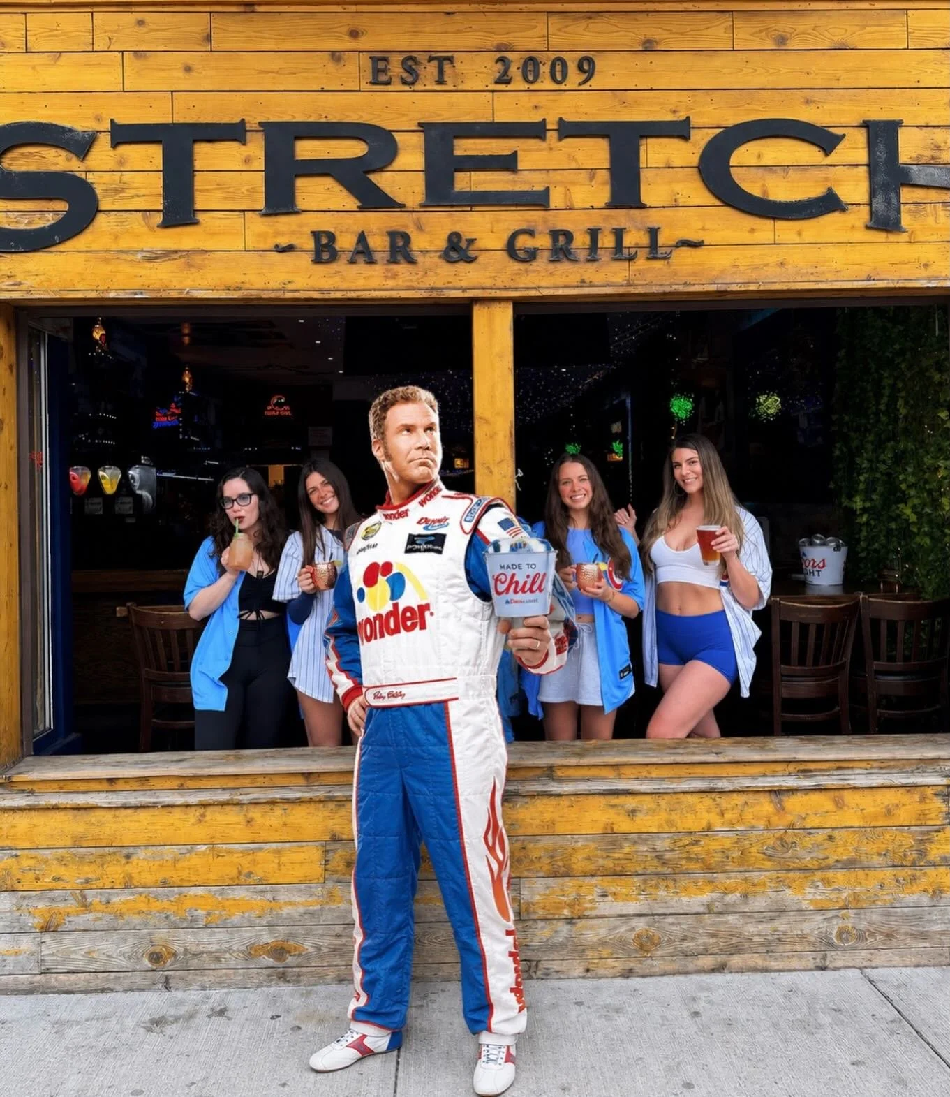 &ldquo;If you ain&rsquo;t first, you&rsquo;re last!&rdquo; 🏁🍻
Ricky Bobby is making a SPECIAL guest appearance at Stretch THIS SATURDAY and things are about to get fast &amp; furious. 😎🔥

📸 Photo ops
🖋️ Signing Autographs 
🏎 Talladega Nights v