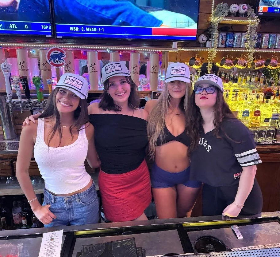 We&rsquo;re open today at 11AM! Swing by for a cold one. 🙌 

🇺🇸 Free shots for all military! 

#stretch #wrigleyville #memorialday