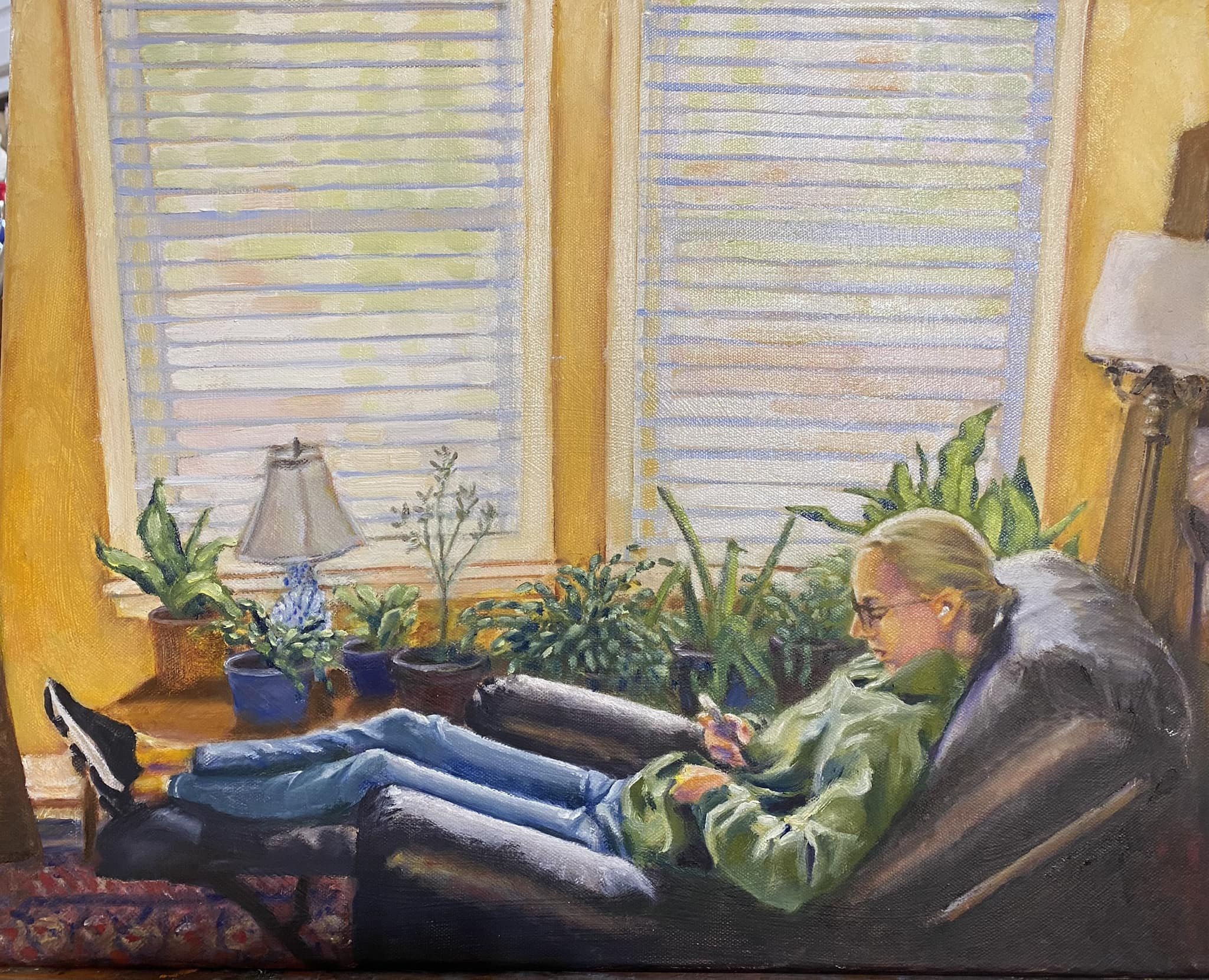 Harper at Window 16x20 oil on canvas Katy Farr.jpg