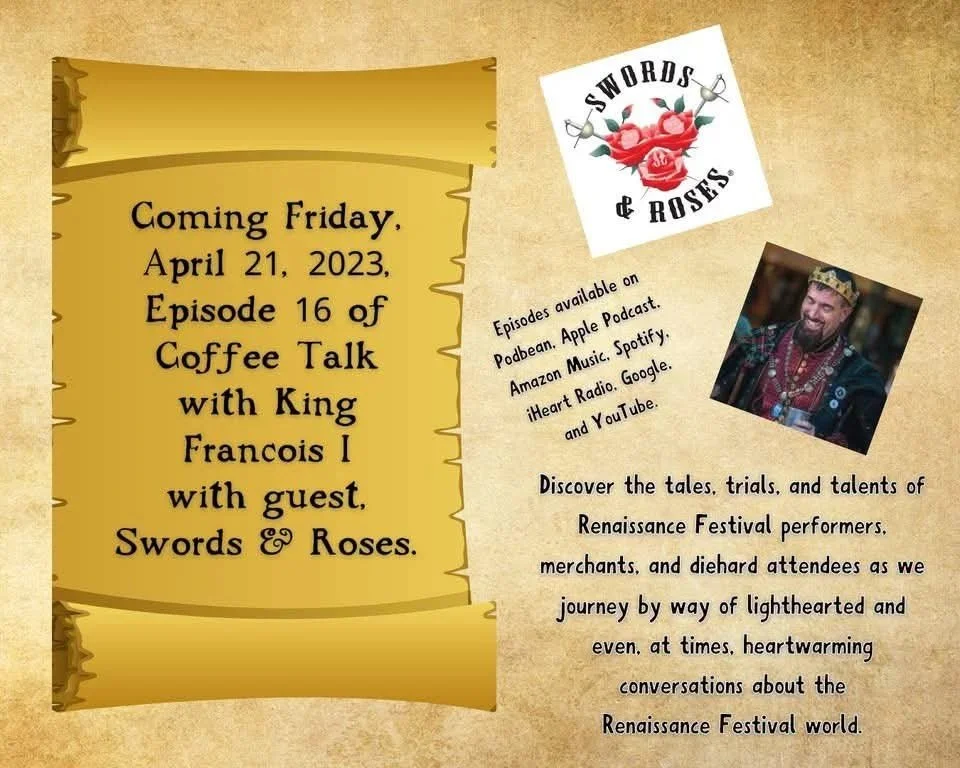 Swords and Roses on Coffee Talk with King Francois