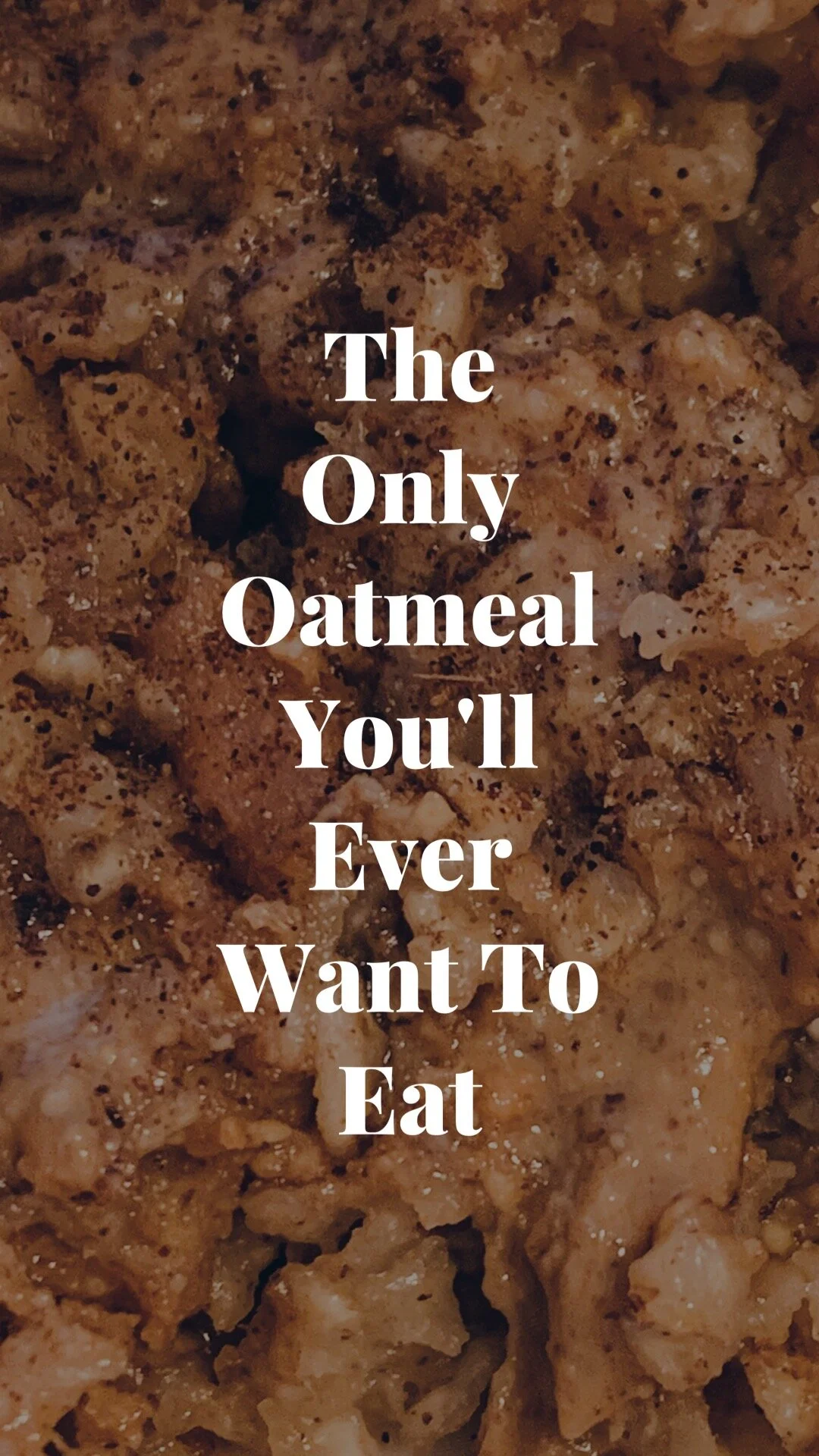 The Only Oatmeal You’ll Ever Want To Eat