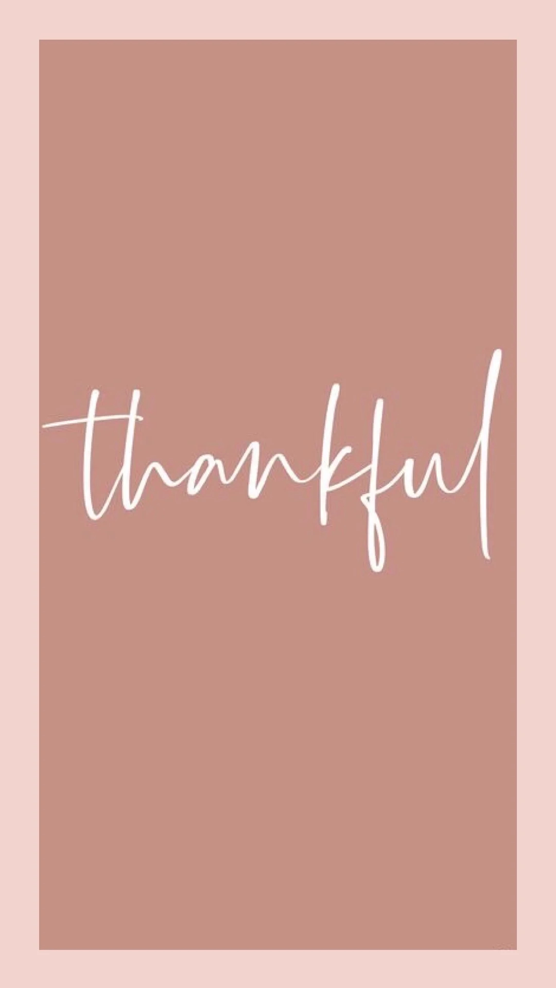 What I Am Thankful For