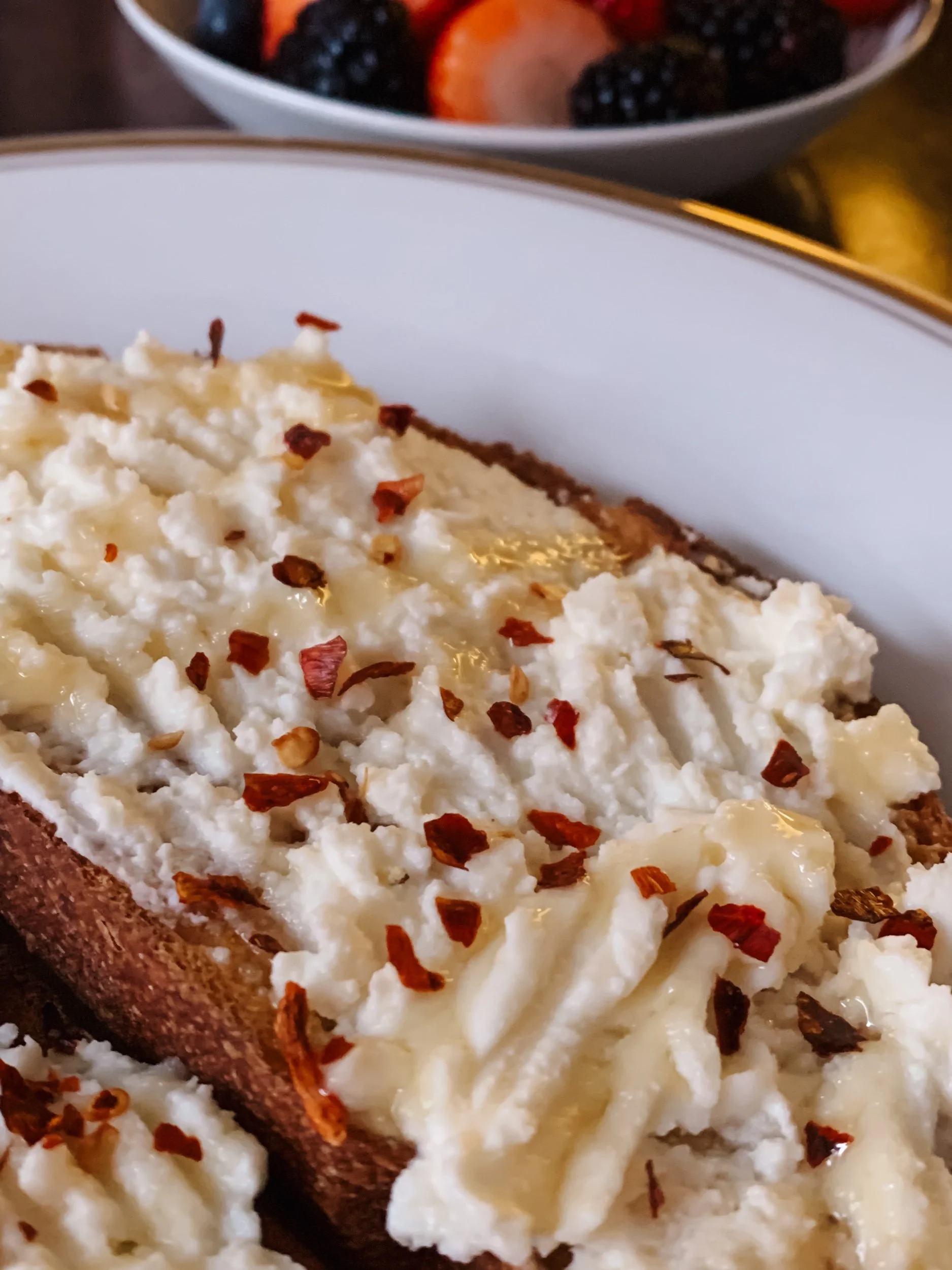 Toasty Vibes Only - Ricotta Toast Recipe