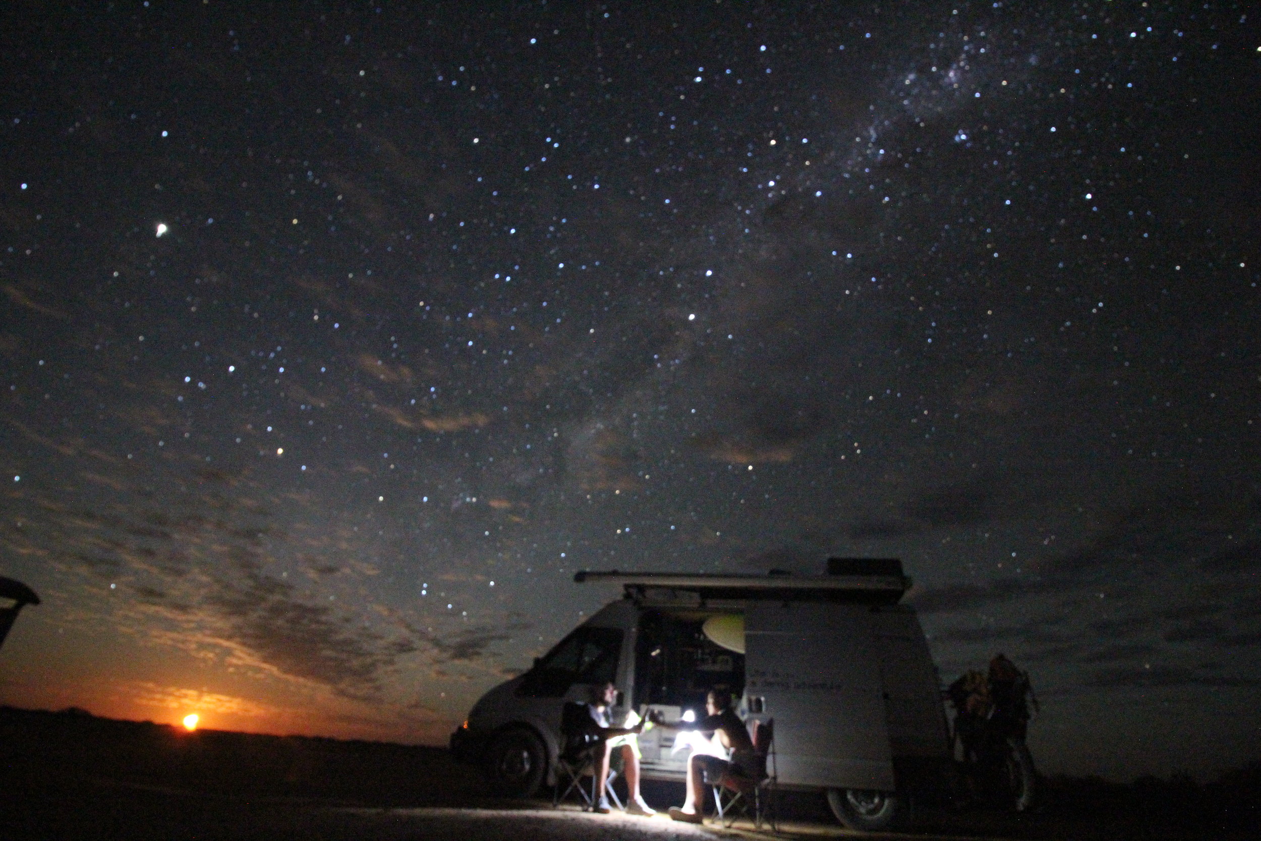 desert night sky