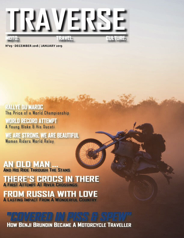 Made it to the cover of Traverse magazine