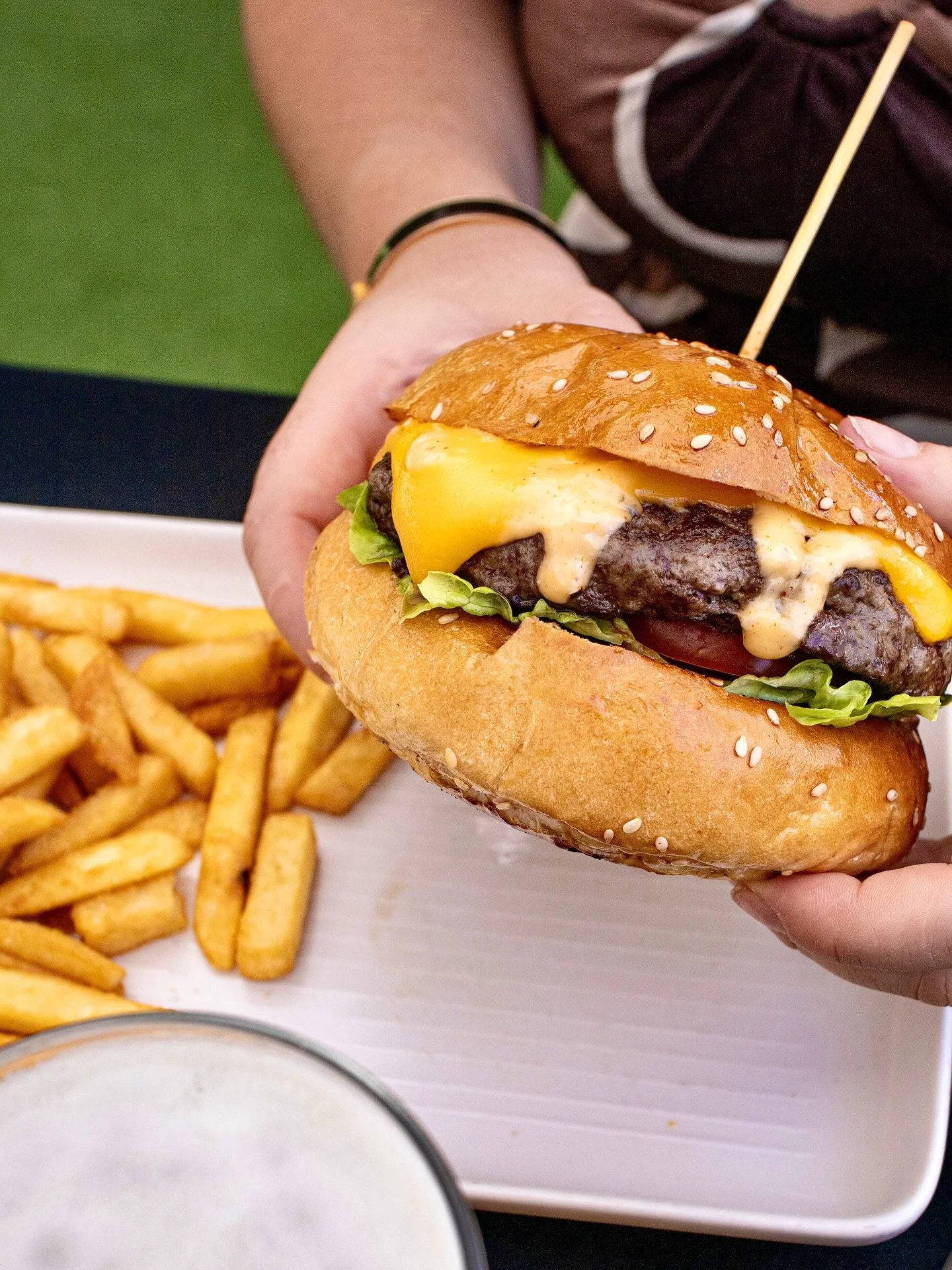 Tomorrow, it&rsquo;s Burger Tuesday at Bells!

Grab one of our delicious burgers - stacked, saucy, and seriously satisfying - plus your choice of beer, wine or soft drink for just $25, all day long.

Paired with our Happy Hour from 3-6pm, we can&rsqu