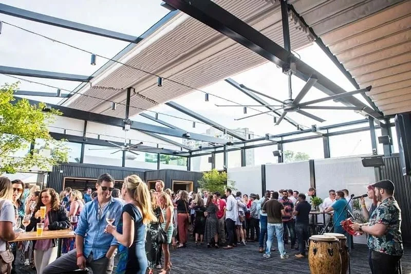 Make your end-of-year celebration one to remember in our Main Hall.

With sweeping rooftop views, a retractable roof, private laneway entry with lift access and a cinematic screen, it&rsquo;s the perfect setting for everything from elegant dinners to