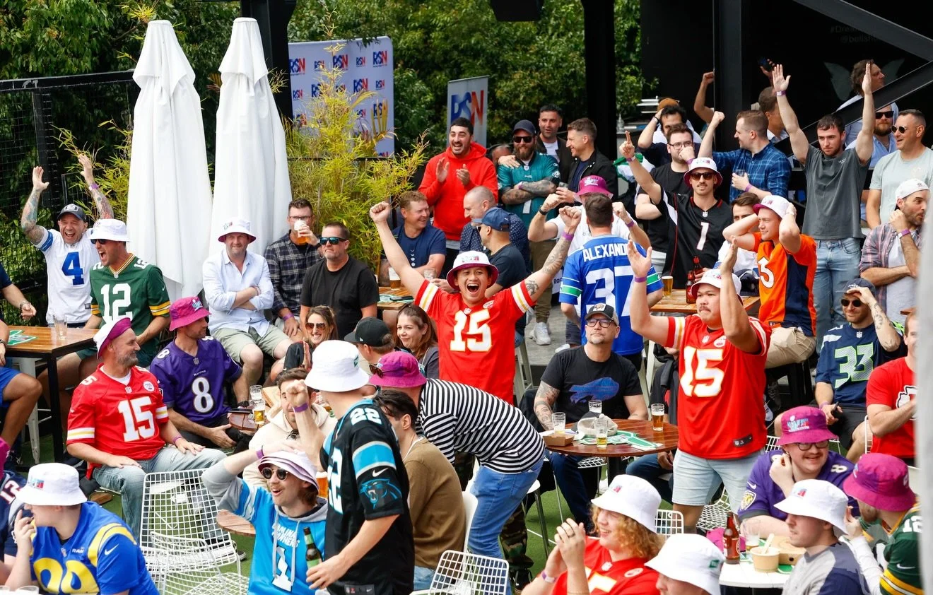 Join us for the ultimate Super Bowl LX experience at Bells Hotel Rooftop Watch Party!

Tickets sell fast every year, and it&rsquo;s easy to see why.

With massive indoor and outdoor super screens, you won&rsquo;t miss a single play no matter where yo