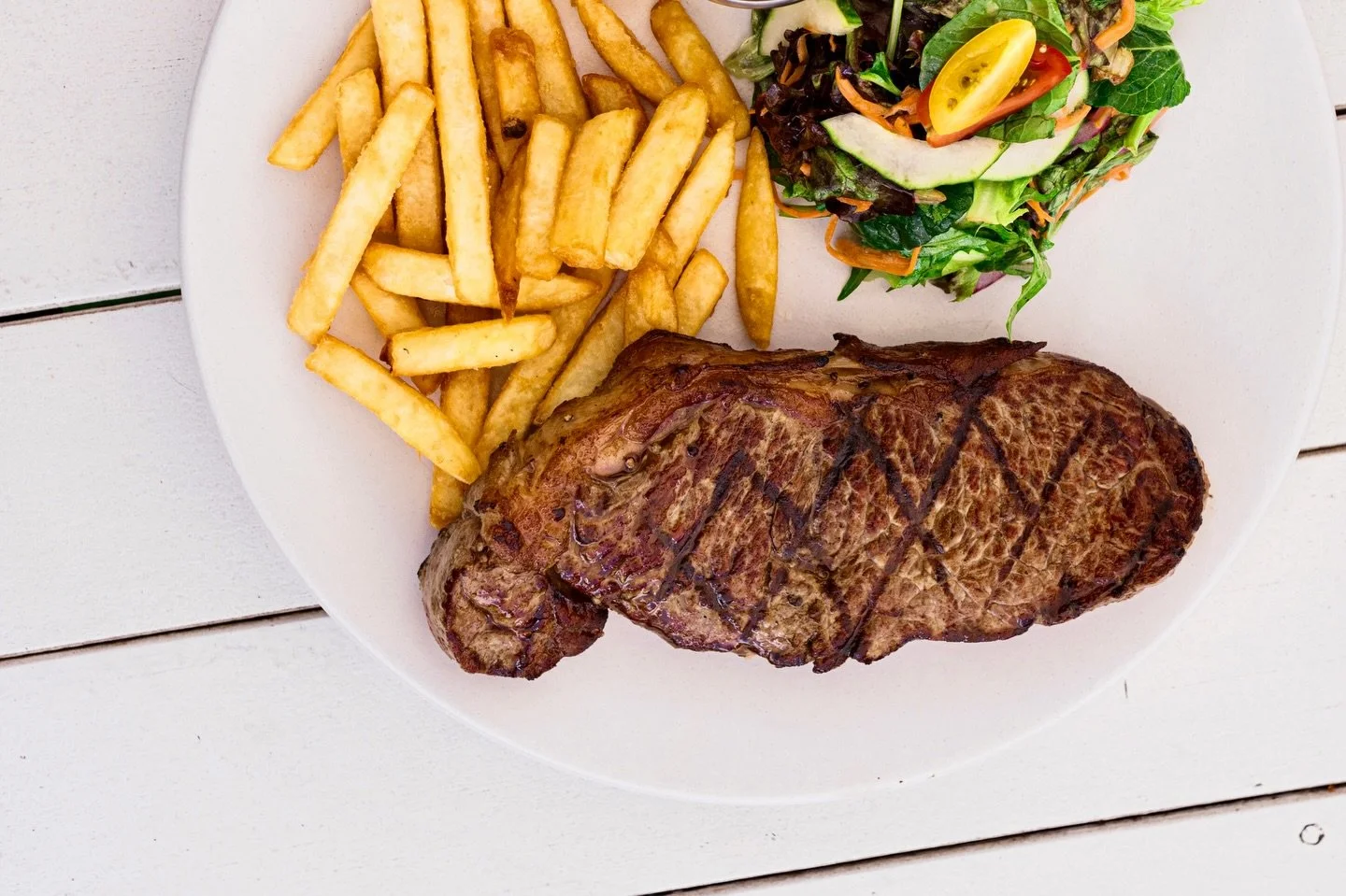 Planning a midweek catch-up? Head to Steak Wednesdays at Bells Hotel!

Enjoy a 250g porterhouse cooked just how you like it, served with your choice of beer, wine or soft drink, all for $25. Like all our weekly specials, Steak Wednesdays runs all day